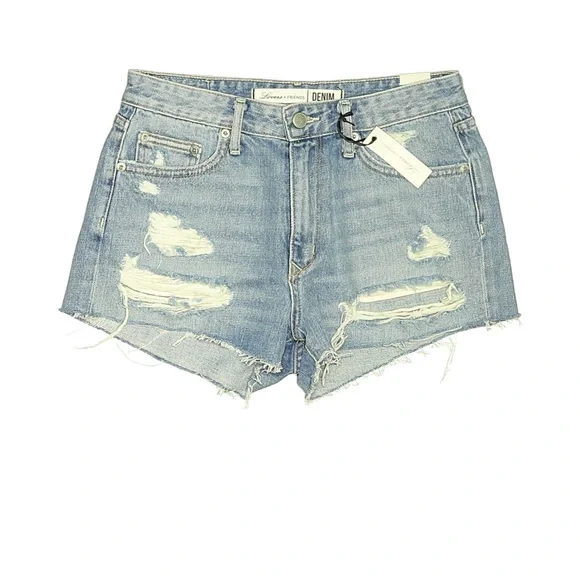 Lovers + Friends Jack High Rise Shorts in Westerly Women’s 26 - Picture 2 of 6